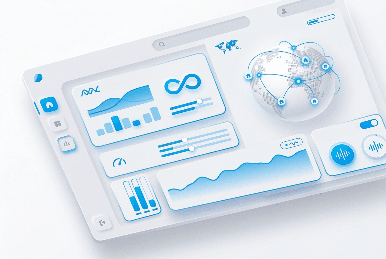 TrueProxies residential IPv4 unlimited bandwidth proxies hero image showing speed tiers, unlimited bandwidth, live performance stats, and API access